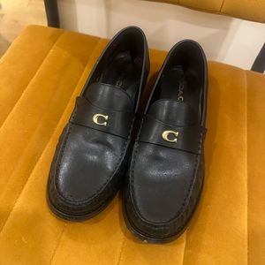 Black Coach Loafers